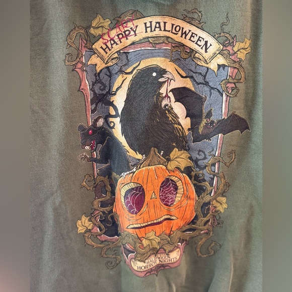 Green Halloween Horror Nights Hoodie - Picture 3 of 4